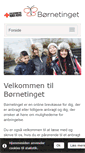 Mobile Screenshot of boernetinget.dk
